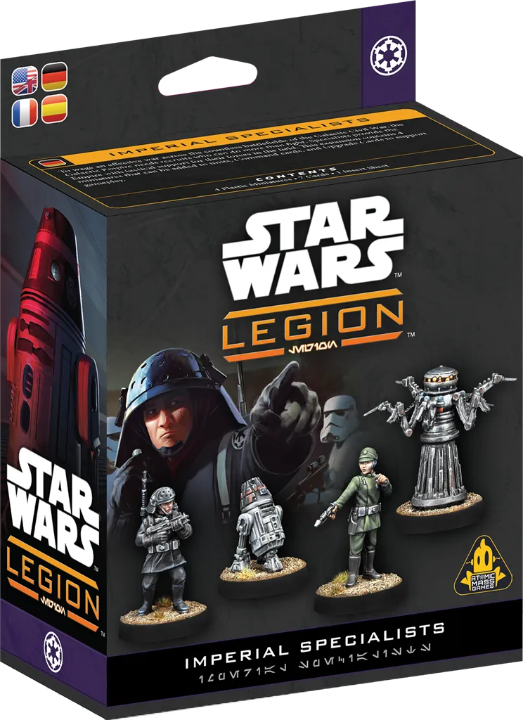 [AMG SWQ192] Empire Galactique : Imperial Specialists [Multi-Langue] (Réédition) │ Star Wars LEGION