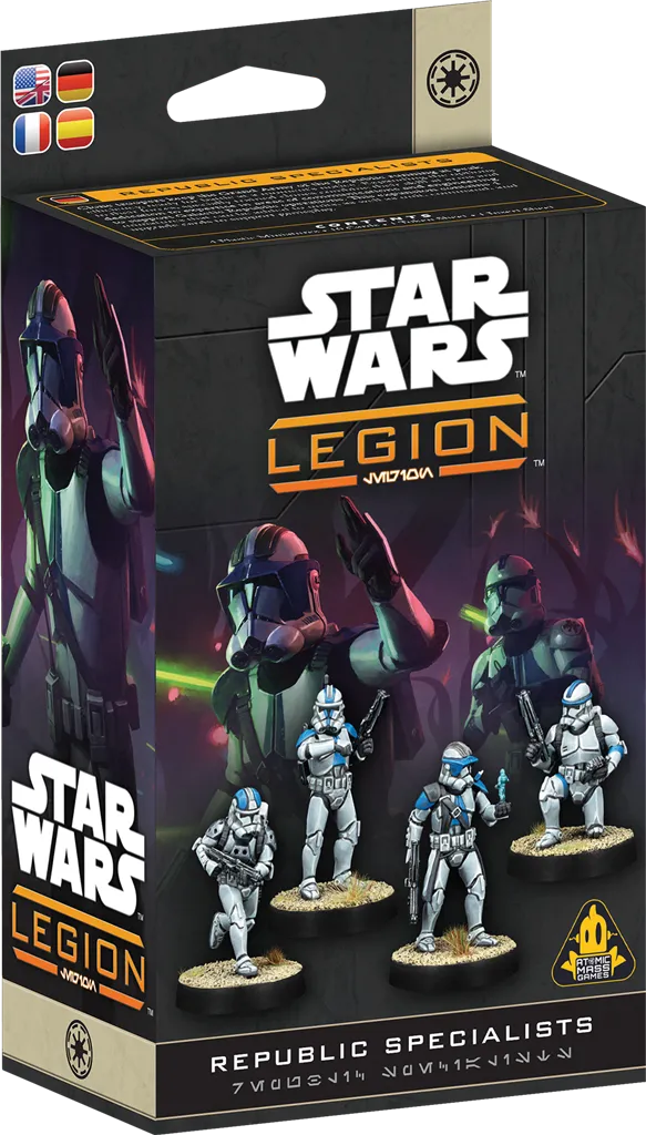 [AMG SWQ200] République Galactique : Republic Specialists [Multi-Langue] │ Star Wars LEGION