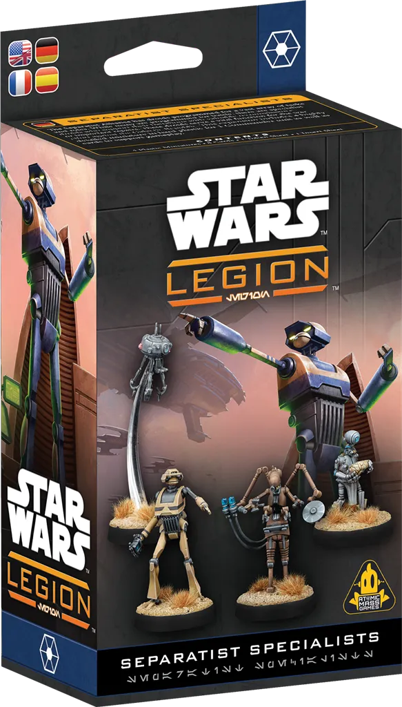 [AMG SWQ201] Alliance Séparatiste : Separatist Specialists [Multi-Langue] (Réédition) │ Star Wars LEGION