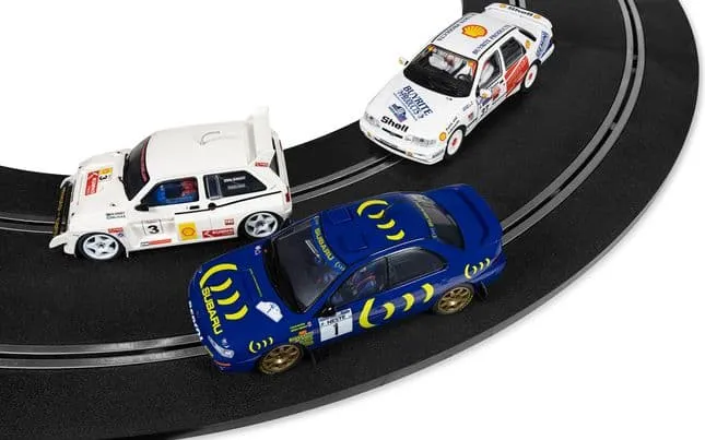 Scalextric : Scalextric Colin McRae - Coffret Collection "Triple Car Pack" • Échelle 1/32