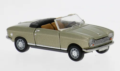 Brekina : Peugeot 204 Cabrio Or (1/87)