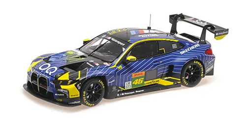 Minichamps : BMW M4 GT3 EVO Team WRT n°46 1812KM Qatar 2025 Rossi-AL.Harthy-Van der linde (1/18)