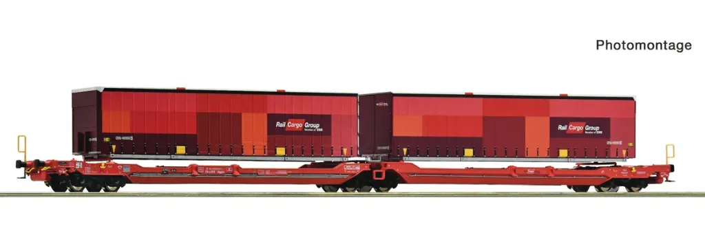 [ROC 6600033] Roco : Wagon Sdggmrs T200