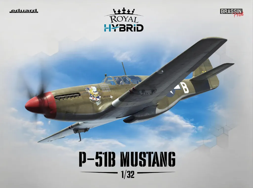 Eduard Plastic Kits: P-51B Mustang in 1:32 [3932011]