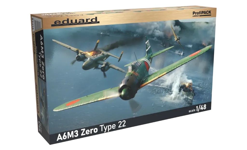 [EDU 82214] Eduard : Mitsubishi A6M3 Zero Type 22 / 22a "ProfiPACK" (1/48) │ Ref. 82214