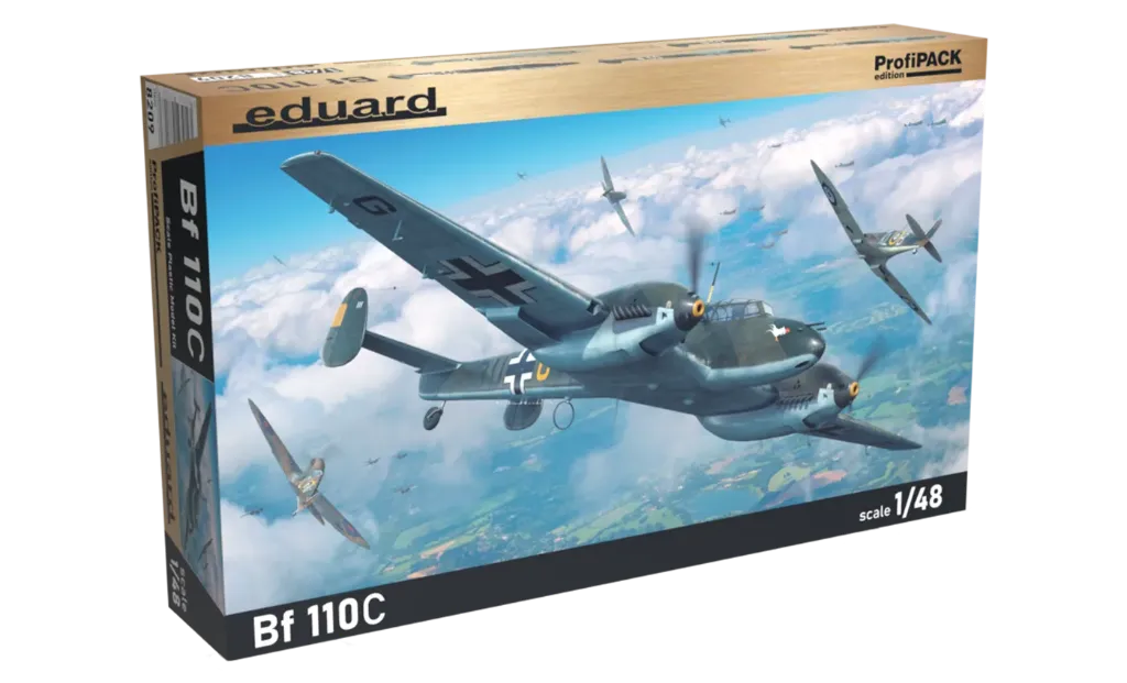 [EDU 8209] Eduard: Messerschmitt Bf 110C "ProfiPACK" Editie (1:48) │ Ref. 8209