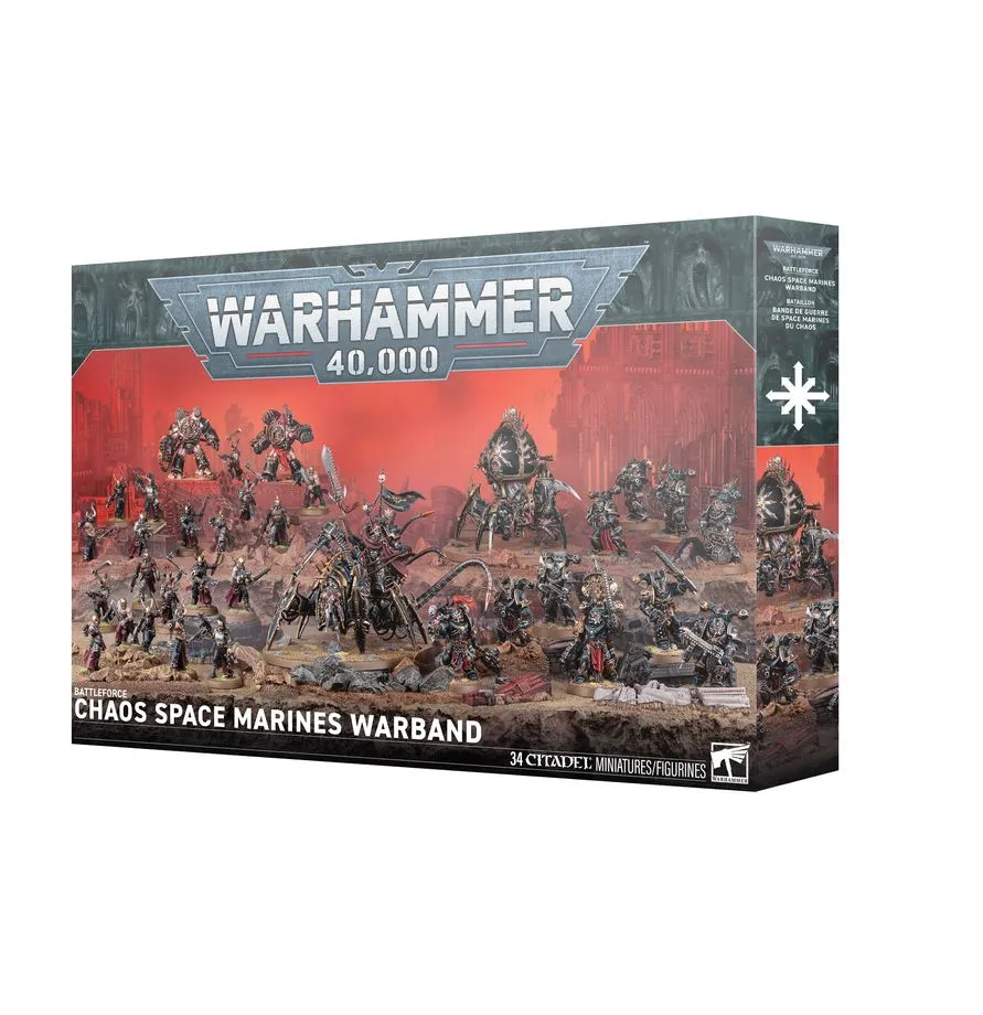 [GAW 71-44] Chaos Space Marines : Battleforce "Chaos Space Marines Warband" │ Warhammer 40.000