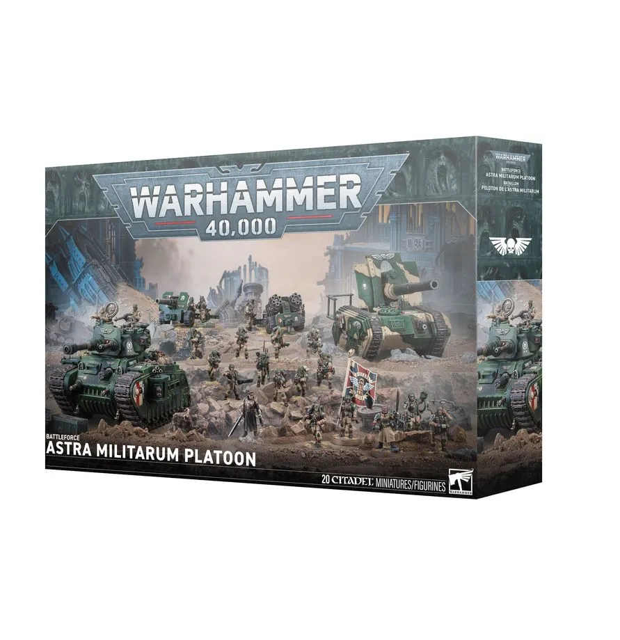 [GAW 47-48] Astra Militarum : Battleforce "Astra Militarum Platoon" │ Warhammer 40.000