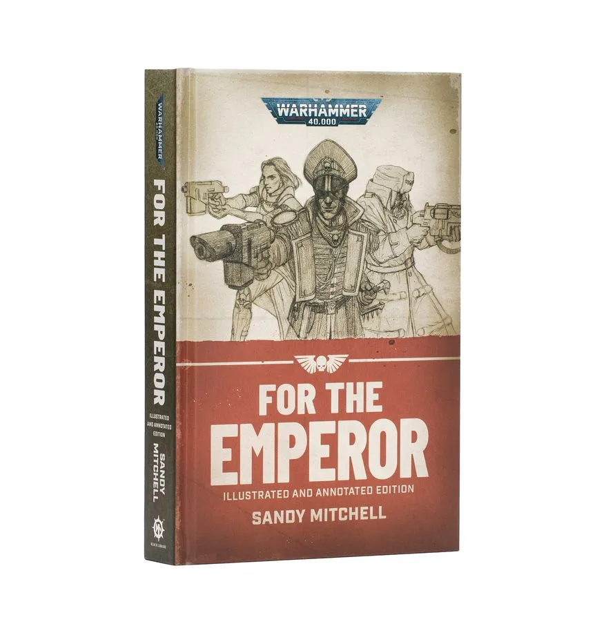 [GAW BL3329] Black Library : Ciaphas Cain "For the Emperor" [Illustrated Hard Back] [ENG] │ Warhammer 40.000
