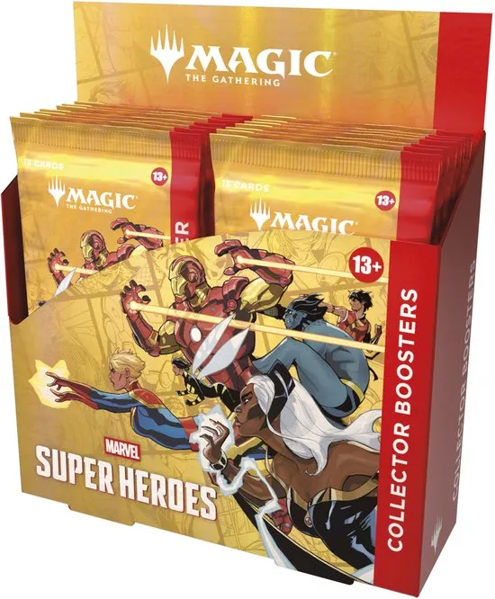 [WOC 210D5358101001FR] Magic the Gathering : Display Boosters Collector "Super Heroes" [FR]