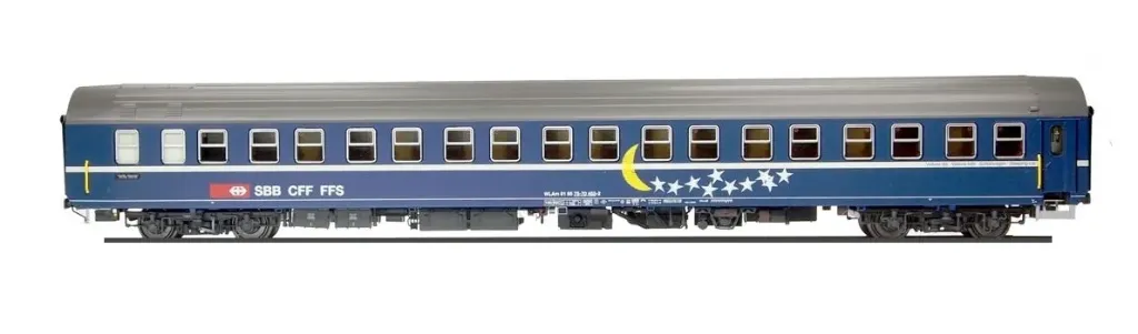 [LSM 47254] LS Models : Voiture T2S Bleu DC SBB Epoque V