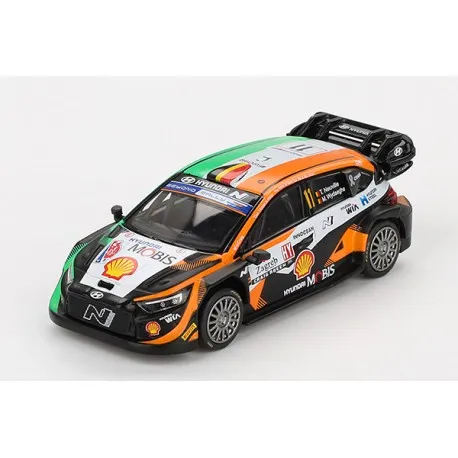 [TSM MGT00972L] TRuescale : Hyundai I20 Rally1 n°11 WInner Croatie Rallye N Neuveille 2023 (1/64) MiniGT