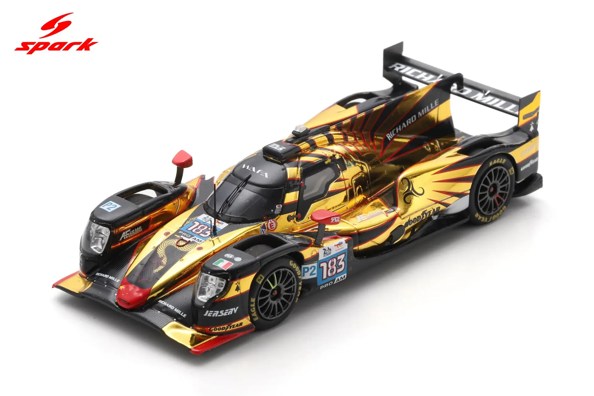 [SPK S9287] Spark : Oreca 07 - Gibson No.183 AF CORSE Le Mans 24H 2025 F. Perrodo - M. Vaxiviere - A. Felix Da Costa (1/43)