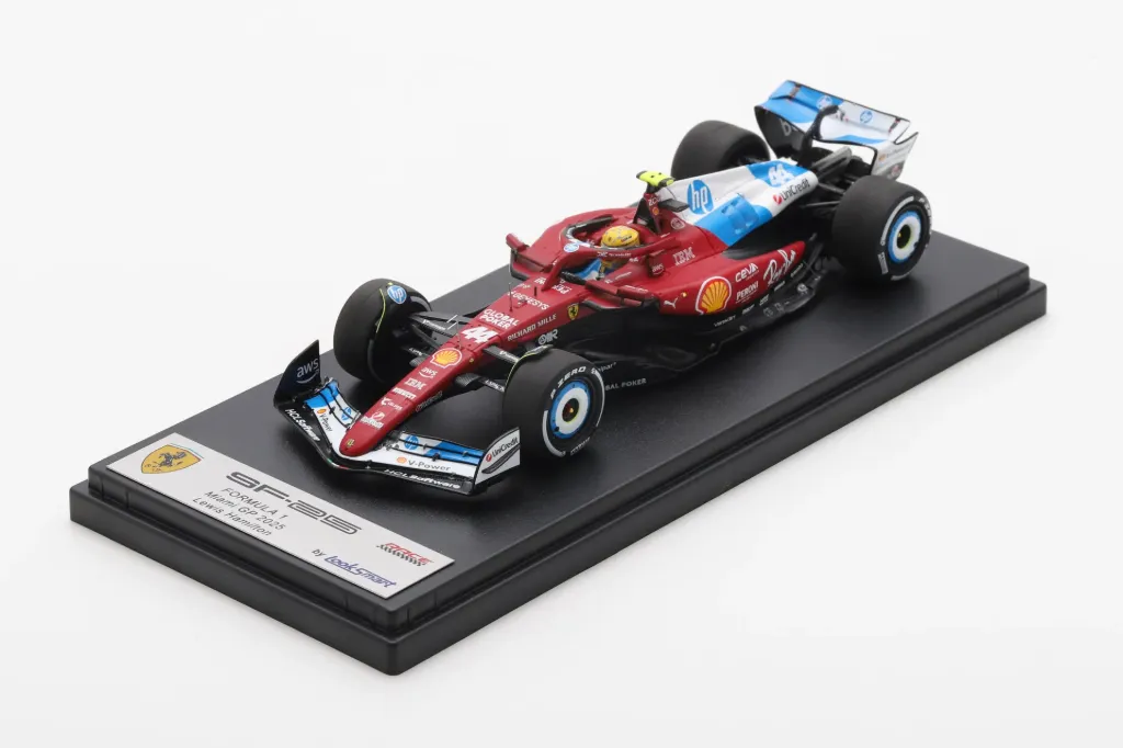 [LOO LSF1077] Looksmart : Ferrari SF-25 Miami GP 2025 – Lewis Hamilton (1/43)