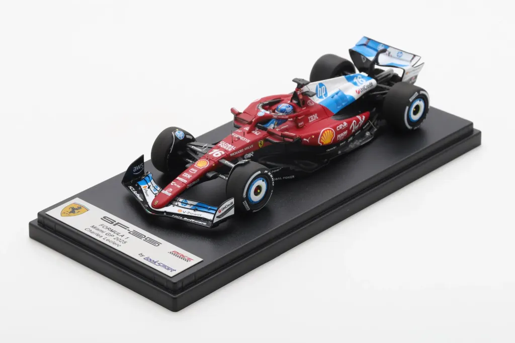 [LOO LSF1076] Looksmart : Ferrari SF-25 Miami GP 2025 – Charles Leclerc (1/43)