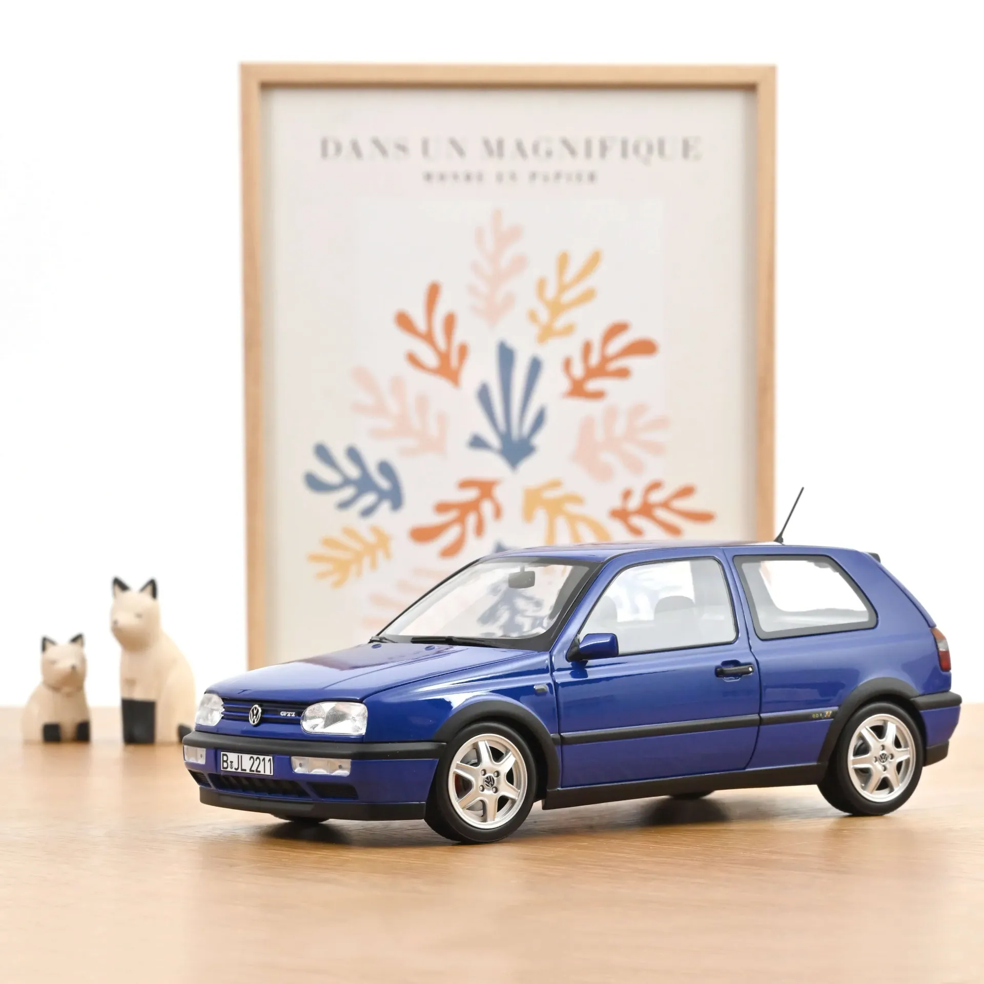 [NOR 188506] Norev : VW Golf III GTI "Color Concept" (1994) - Bleu Jazz / Jazz Blue (1/18) │ Ref. 188506