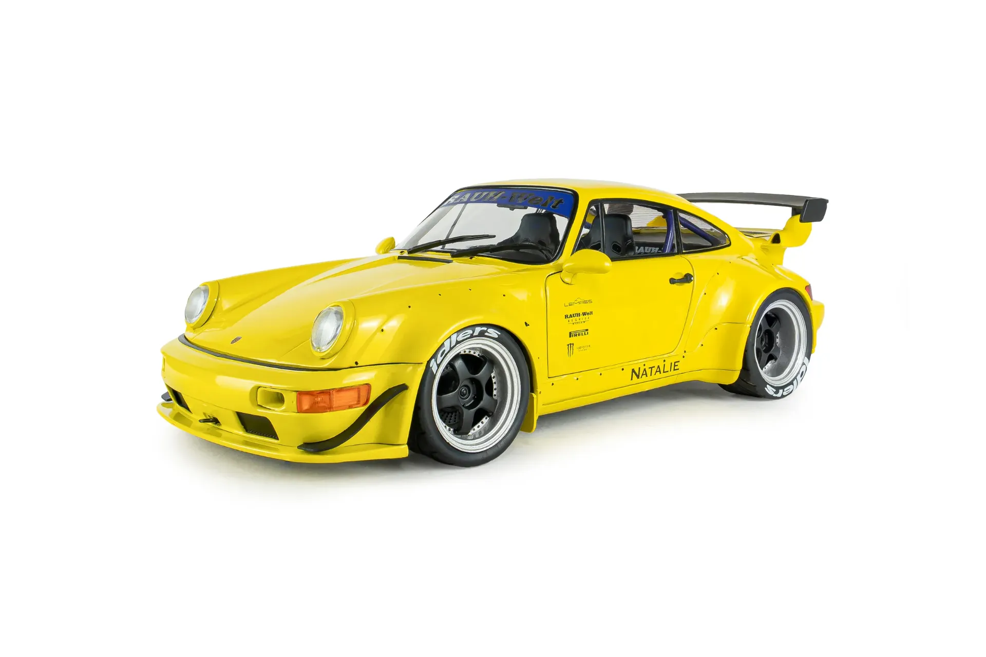 [SOL S1807518] Solido : Porsche RWB Bodykit NATALIE – 2023 Jaune (1/18)