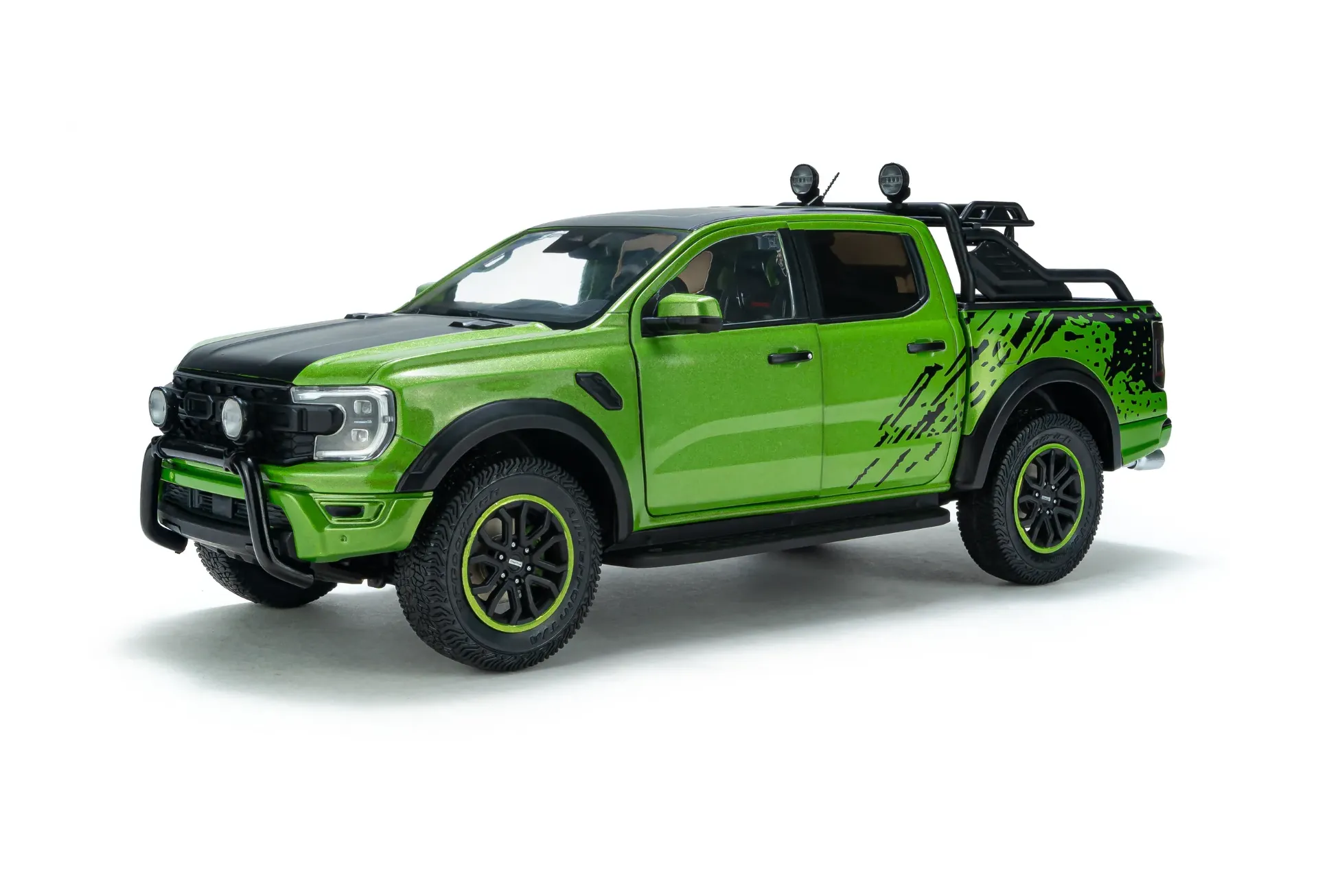 [SOL S1813903] Solido : Ford Ranger Raptor – Metallic Green – 2024 (1/18)