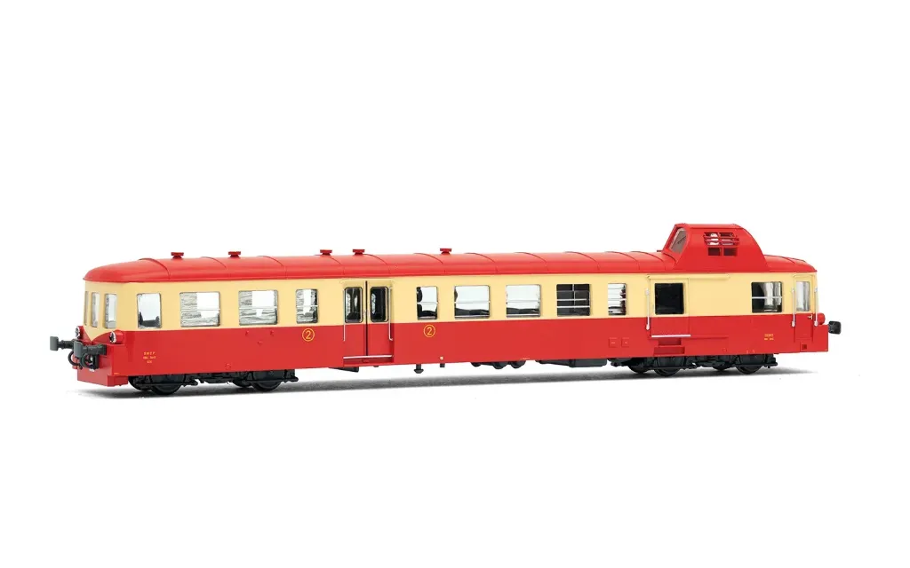 [JOU HJ2623] Jouef : Autorail Diesel X3800 Picasso X BDP 3845 Rouge et beige - SNCF DC Epoque III