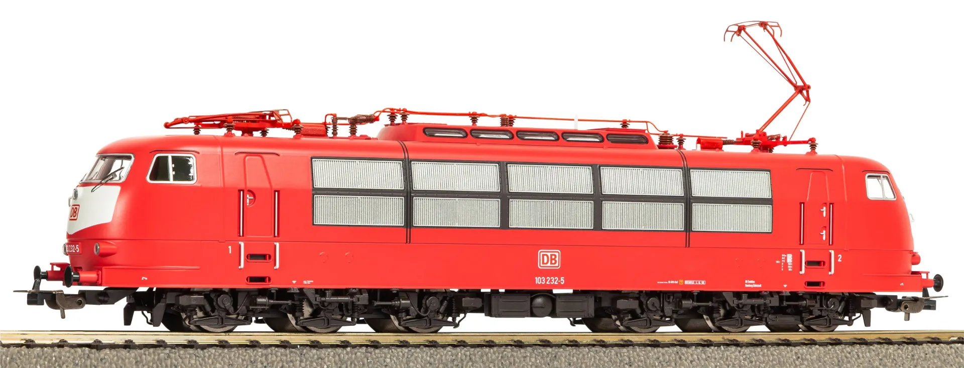 [PIk 51696] Piko : Locomotive électrique BR103 232-5 Rouge Orient - DCC Sound DB époque V (1/87)