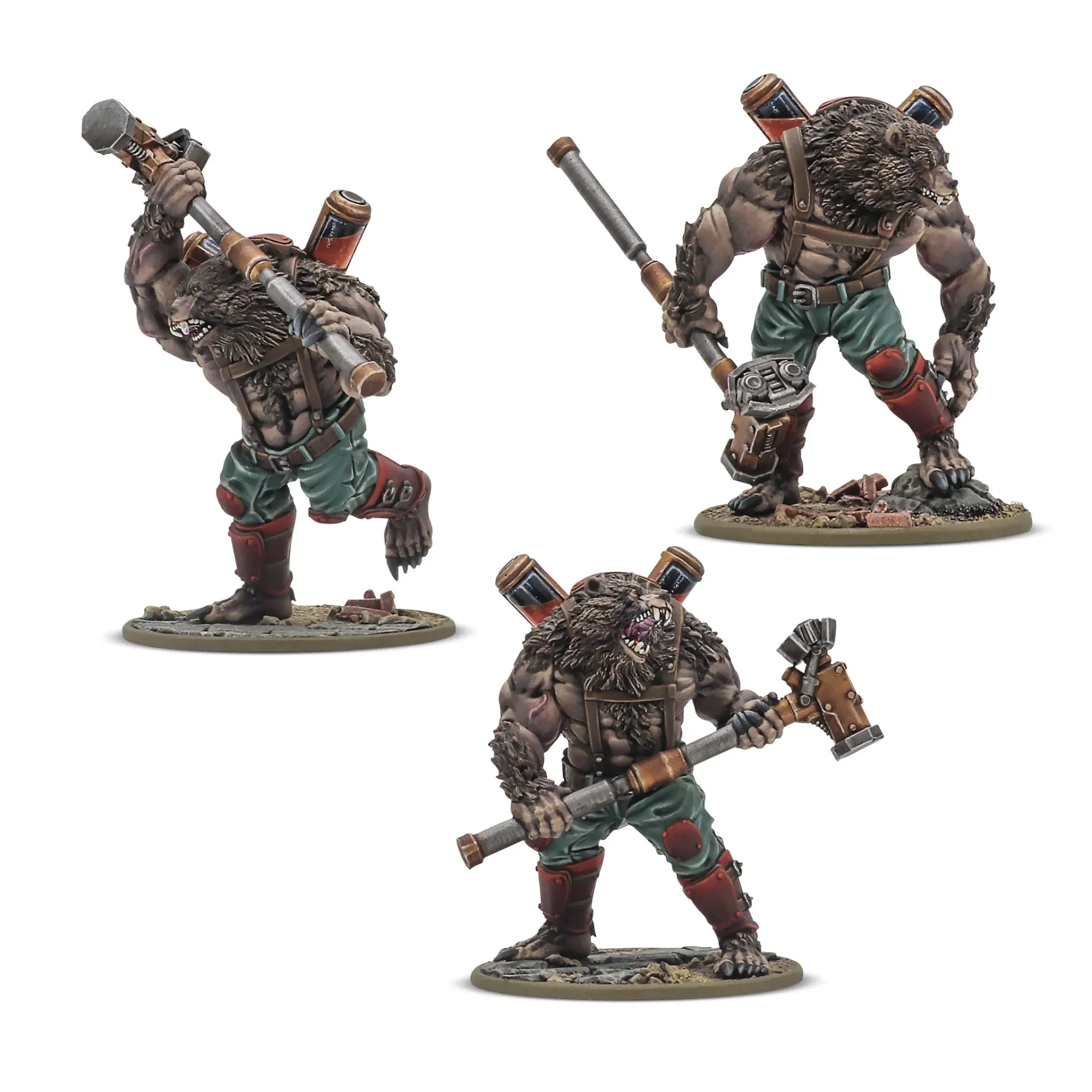 [WLG 452010802] Soviet Bloc : Soviet Ursus Infantry Squad with Mauls - Escouade d'Assaut │ Konflict'47