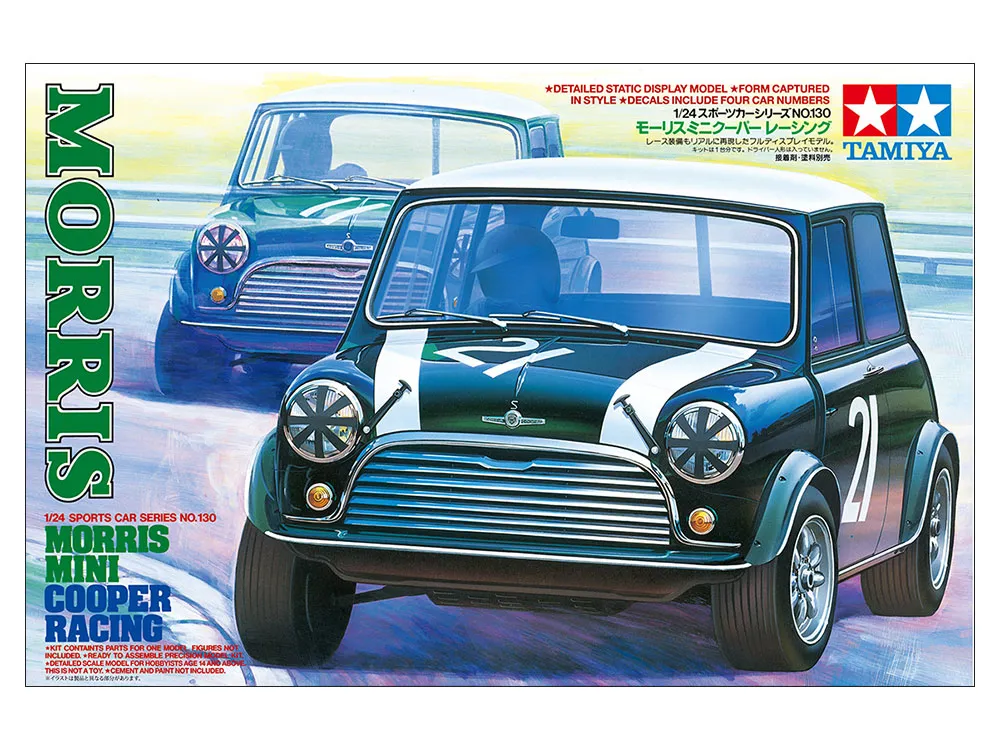 [TYA 24130] Tamiya : Morris Mini Cooper Racing - Édition Limitée (1/24) │ Ref. 24130