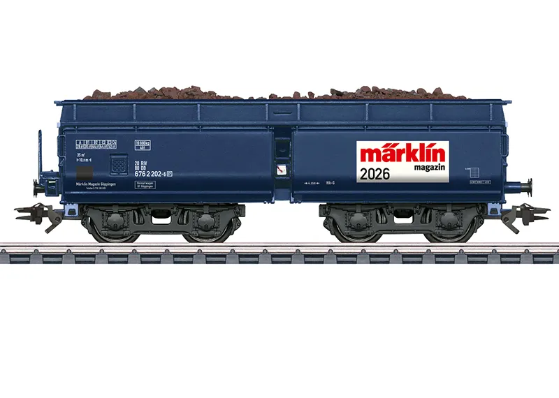 [MKN 48526] Marklin : Wagon Marklin Magazine 2026 AC 1/87