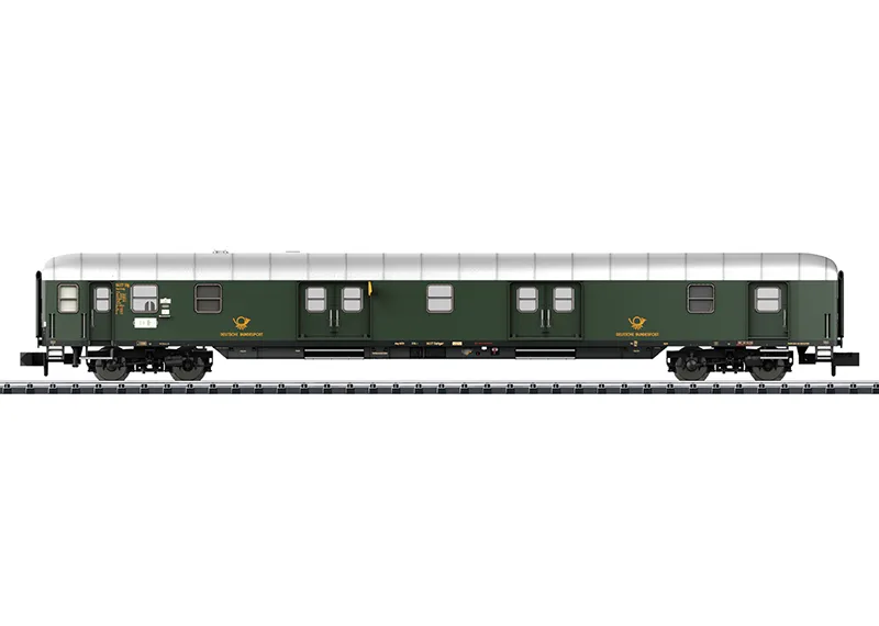 [MII 18660] Minitrix : Voiture Postal DBP DB DC Epoque