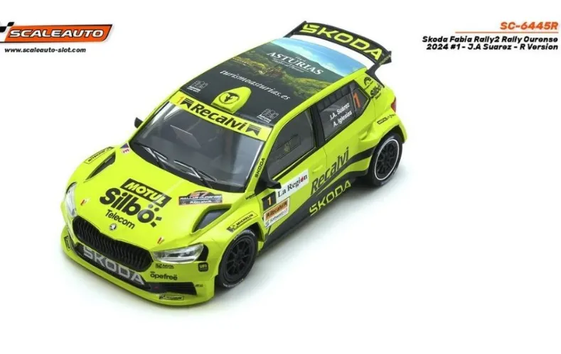 [SCT SC-6445R] Scaleauto : Skoda Fabia R5 Rally2 n°1 Ourense 2024 (1/32)