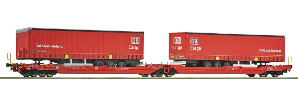 [ROC 6600168] Roco : Wagon Double T3000e DB AG Cargo