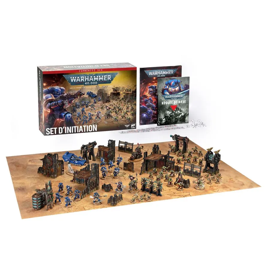 [GAW 40-05FR] Warhammer 40,000 : Starter Set - Space Marines vs Orks (French Edition)