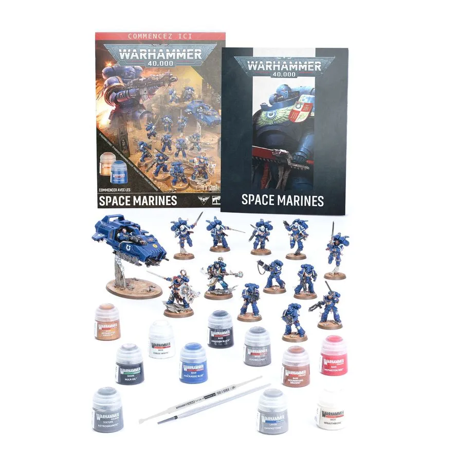 [GAW 60-52FR] Warhammer 40.000 : Set de base - Bien démarrer avec les Space Marines [FR]