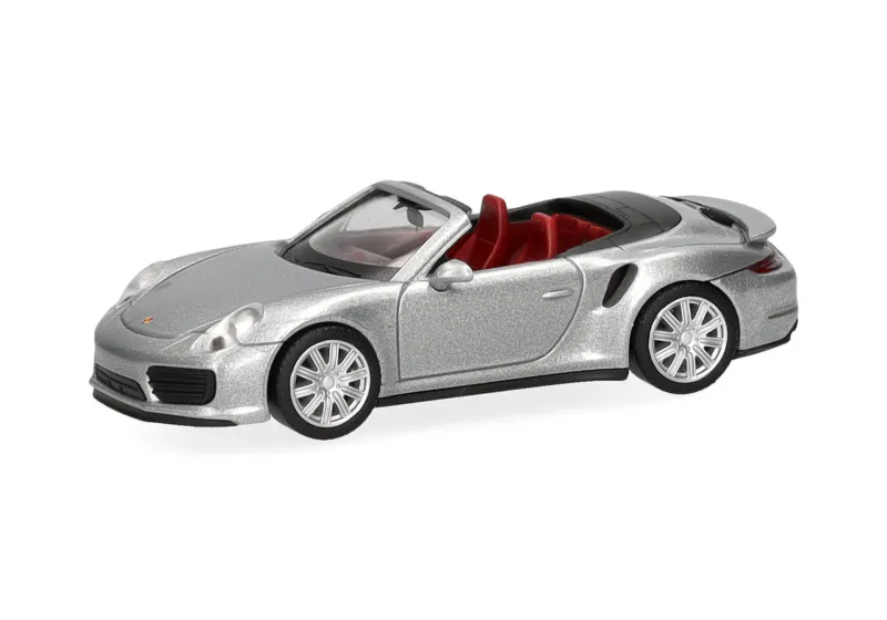 [HER 038928-003] Herpa : Porsche 991 Turbo Grise  (1/87)