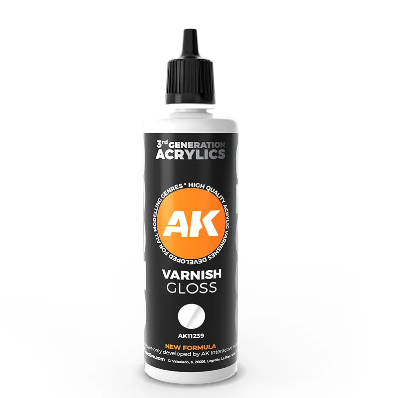 AK Interactive : Vernis Brillant Protecteur / Gloss Varnish (100 ml) │ Réf. AK11239
