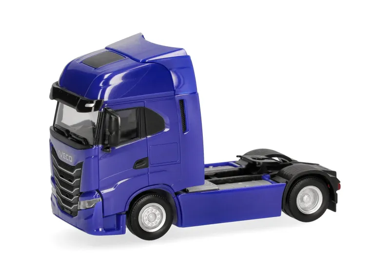 [HER 319461-002] Herpa : Iveco S-Way facelift (MY24) Zugmaschine 2achs, ultramarinblau (1/87)