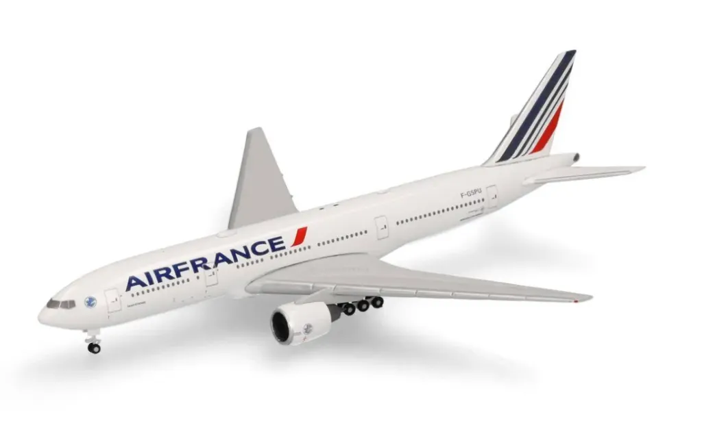 [HER 539128] Herpa :  Boeing 777-200 F-GSPU "Saint-Étienne" Air France (1/500)