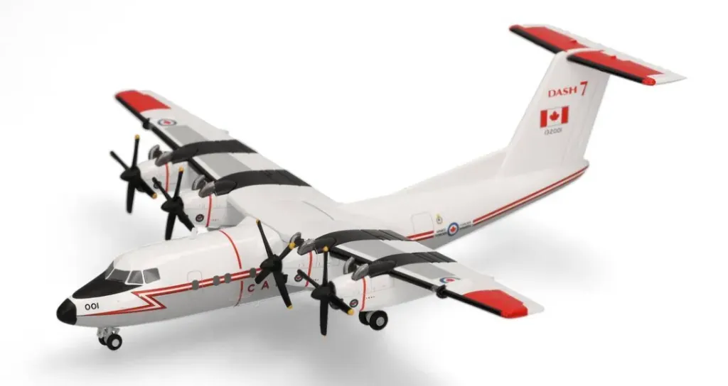 [HER 573856] Herpa :  Canadian Armed Forces De Havilland Canada CC-132 DHC-7 132001 (1/200)