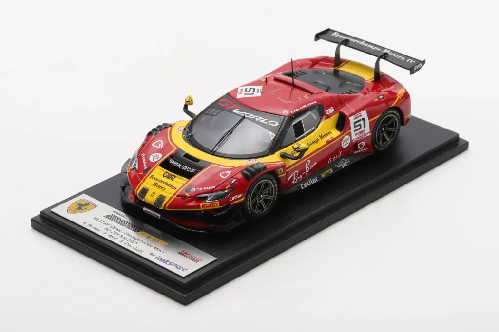 [LOO LSRC206] Looksmart : Ferrari 296 GT3 No. 51 AF Corse – Francorchamps Motors 24H Spa 2025 Alessio Rovera – Vincent Abril – Alessandro Pier Guidi (1/43)