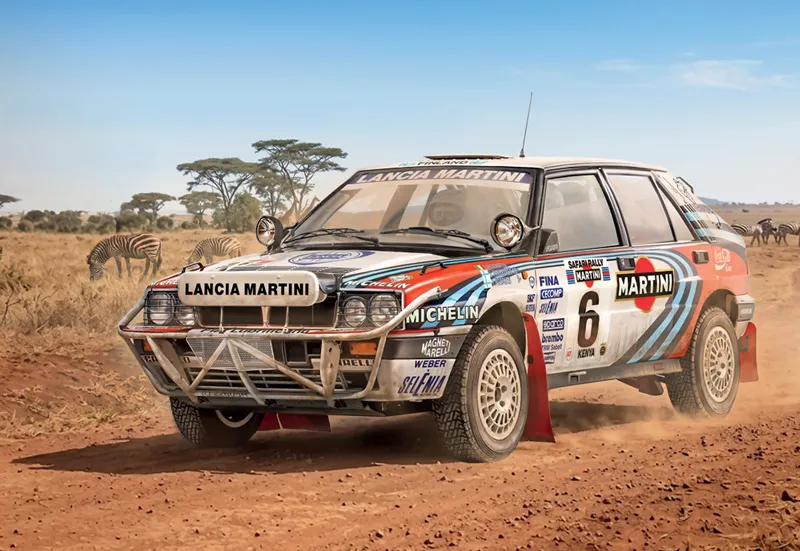 [ITA 4720] Italeri : Lancia Delta HF Integrale 16v Safari Rallye 1991 (1/12)