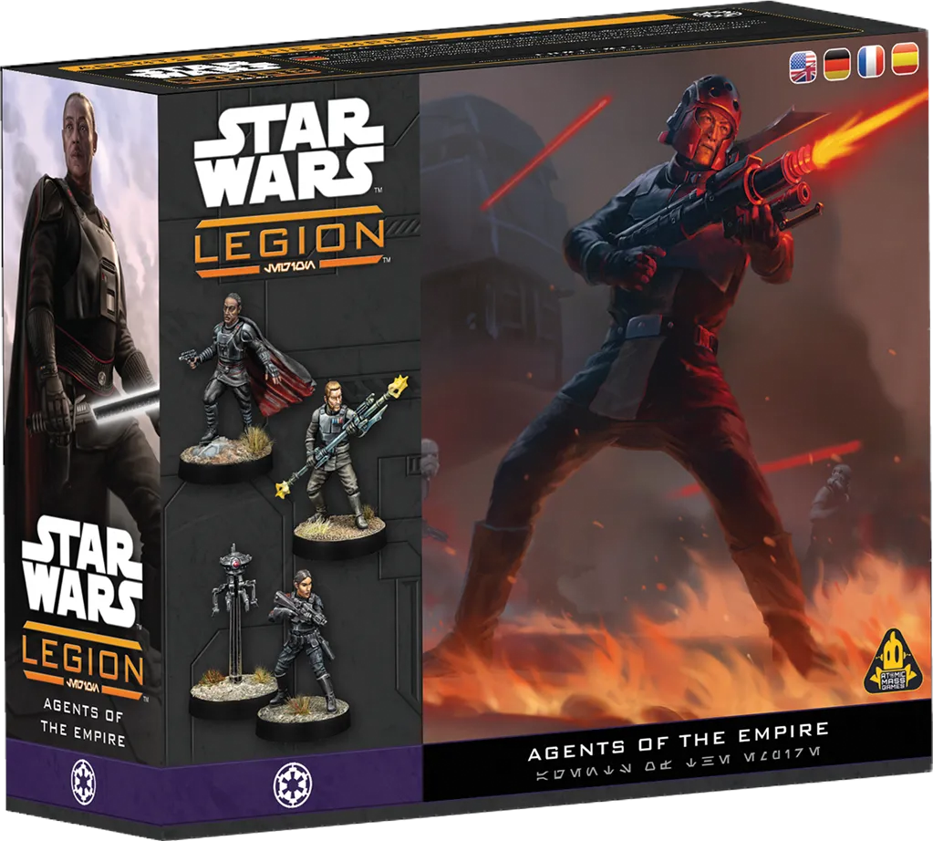 [AMG SWQ203ML] Empire Galactique : Agents of the Empire [FR/ENG/ESP] │ Star Wars LEGION