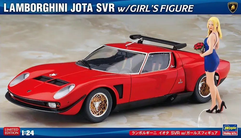 [HAS 52479] Hasegawa : Lamborghini Jota SVR avec Figurine