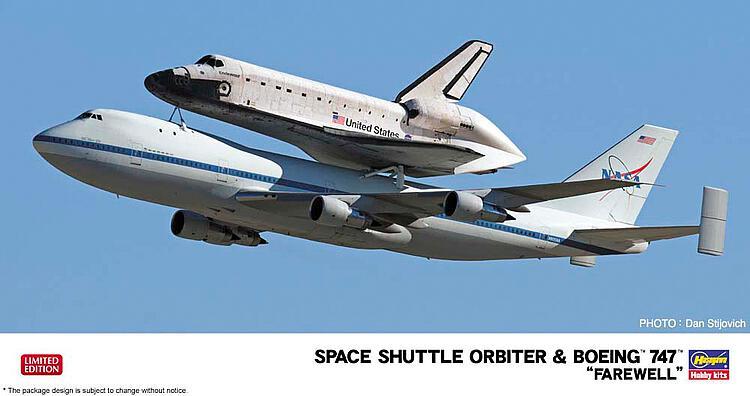 [HAS 10844] Hasegawa : Space Shuttle Orbiter & Boeing 747 Shuttle Carrier Aircraft (1/200)