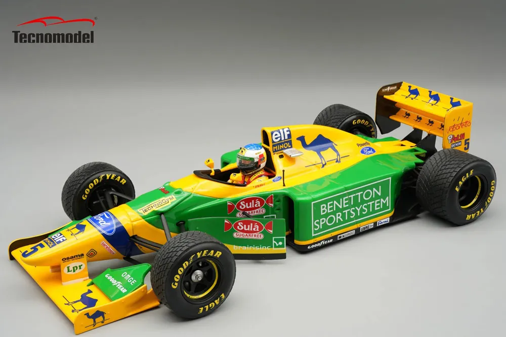 [TEC TMD18-465D] Tecnomodel : Benetton B193B GP Donington M.Schumacher 1993 - Pneus Pluie (1/18)