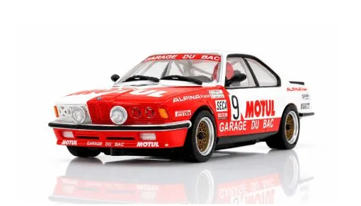 Avant Slot : BMW 635 CSI Garage du Bac - Motus  n°9 24h Spa 1984 Hollinger-Giroix-Krucher (1/32)