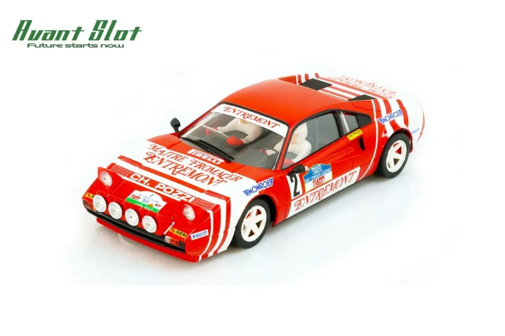 Avant Slot : Ferrari 308 GTB Entremont n°2 Targa Florio 1981 (1/32)