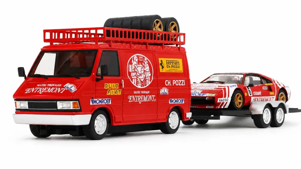 Avant Slot : Fiat Van - Ferrari 308 GTB Tour de France 1981 (1/32)
