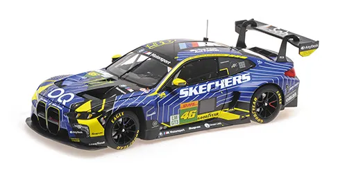 [MNC 110252246] Minichamps : BMW M4 GT3 EVO Team WRT n°46 6h Imola Pole Position Rossi-AL-Harthy-Van der Linde (1/18)
