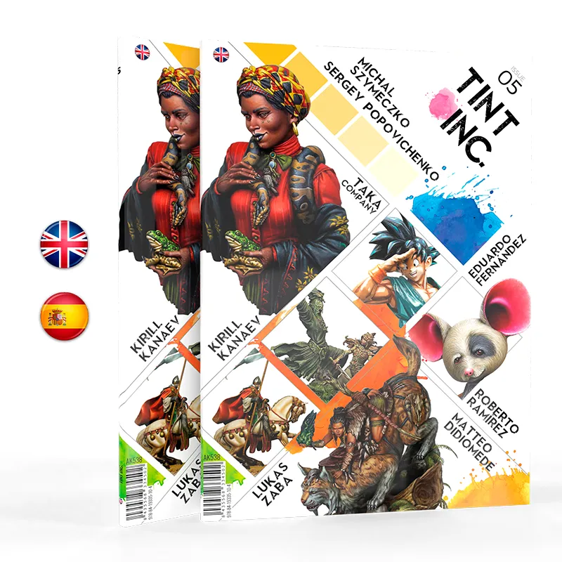 [AK AK538] AK Interactive : TINT INC. Issue 05 (Version Anglaise) - Magazine de Peinture de Figurines │ Réf. AK538