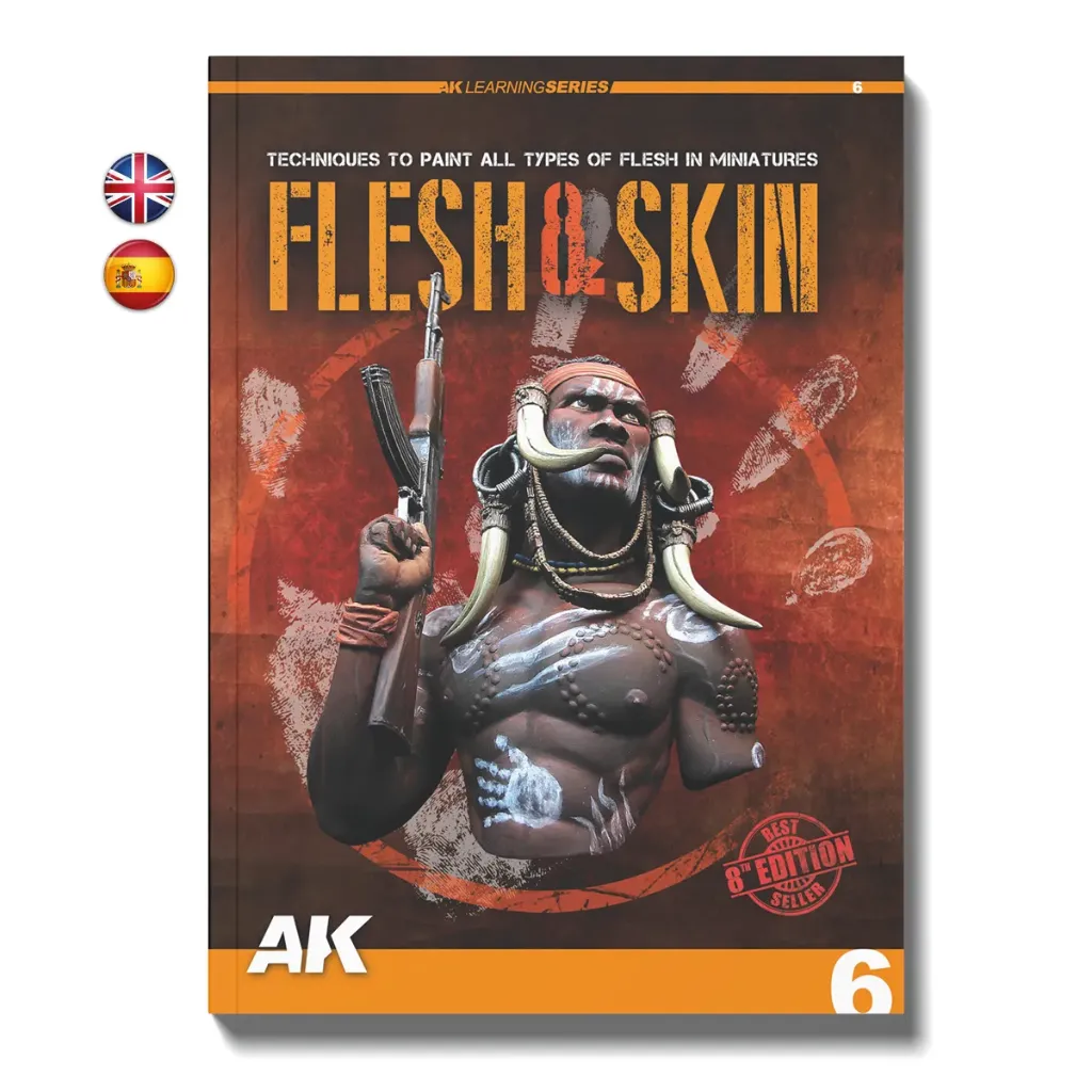 [AK AK241] AK Interactive : AK Learning 06 - Flesh & Skin (Version Anglaise) │ Réf. AK241