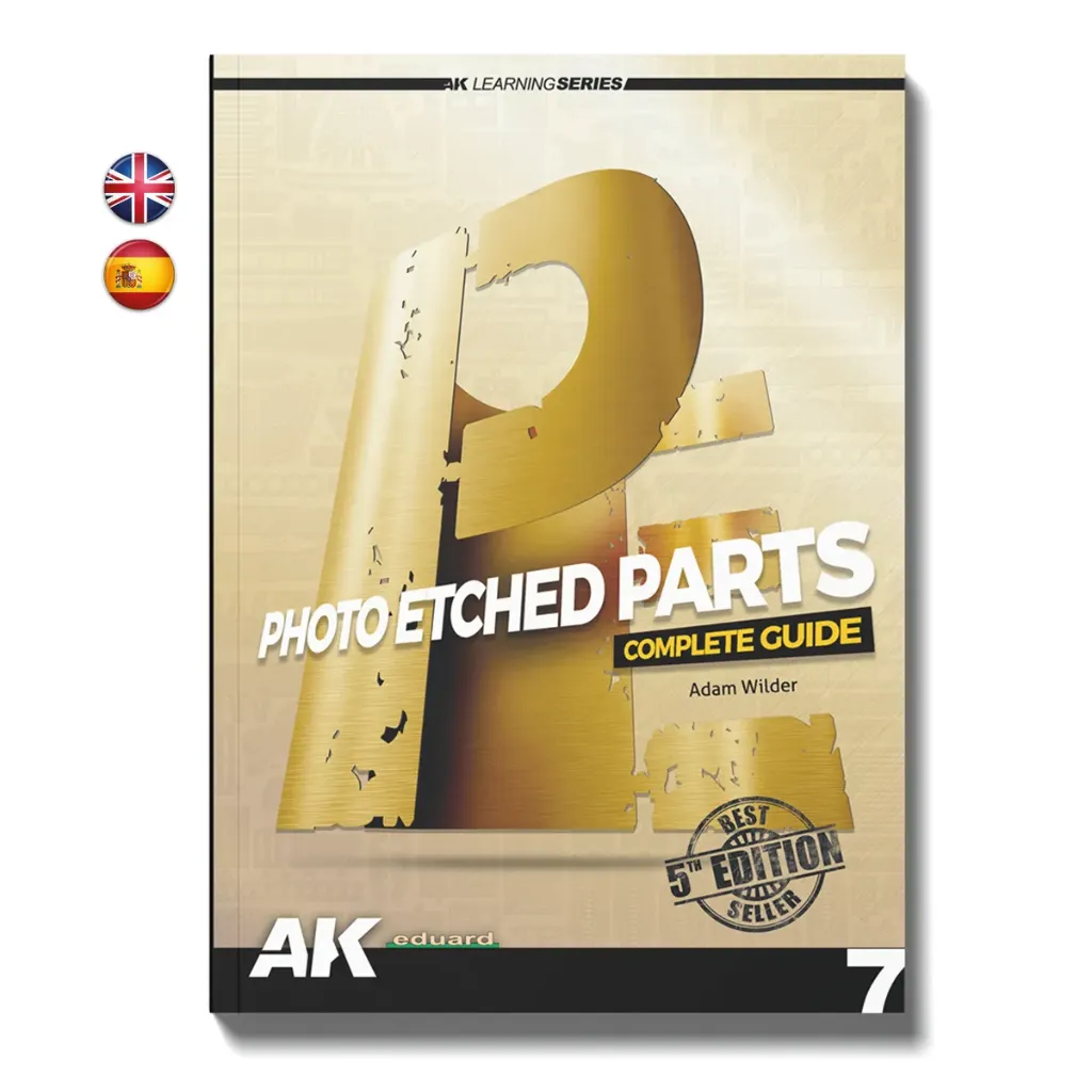 AK Interactive: AK Learning 07 - Photoetched Parts Handleiding (Engelse Editie) │ Ref. AK244